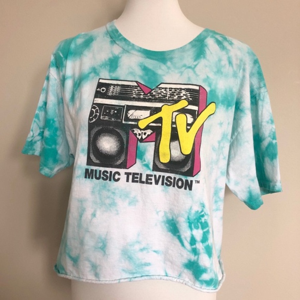 Blue MTV Tie Dye Shirt
